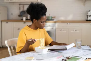 Consultation checklist and weekly budget board